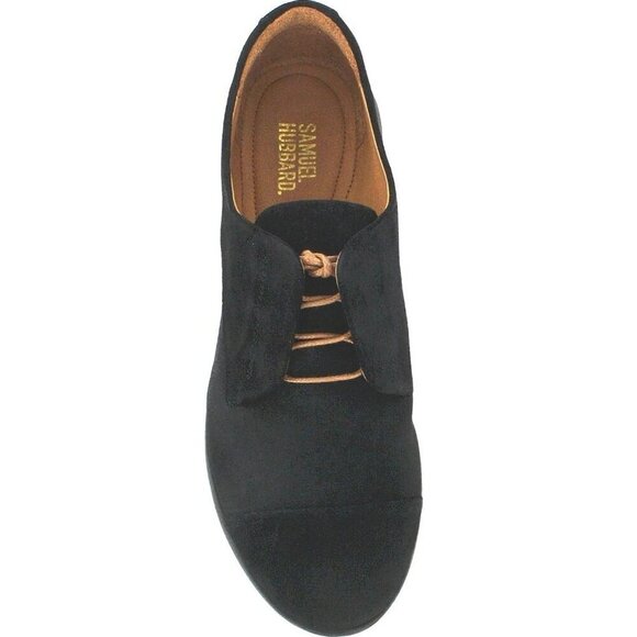 Womens Samuel Hubbard‎ Freedom Now Black Suede Shoes Sz 10 - Picture 1 of 12